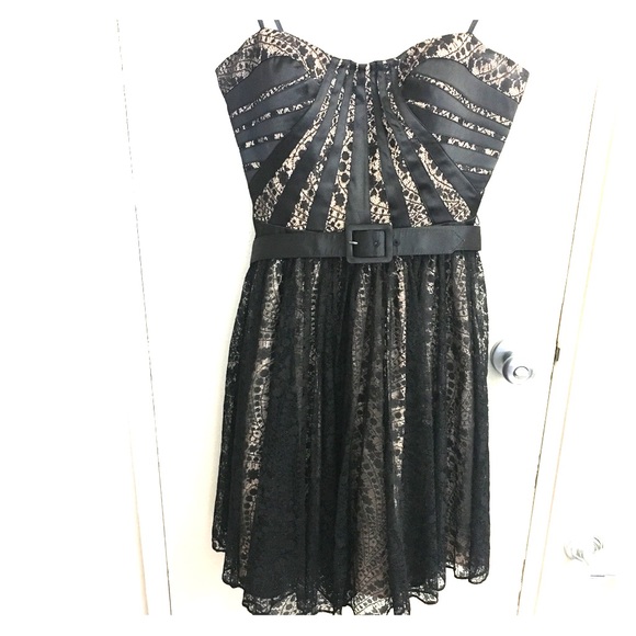 Aidan Mattox Lace Dress with removable belt 👗✨ - Picture 4 of 4